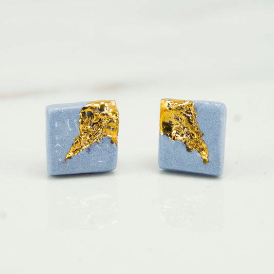 PORCELÁNOVÉ NÁUŠNICE "OCEAN MIST"